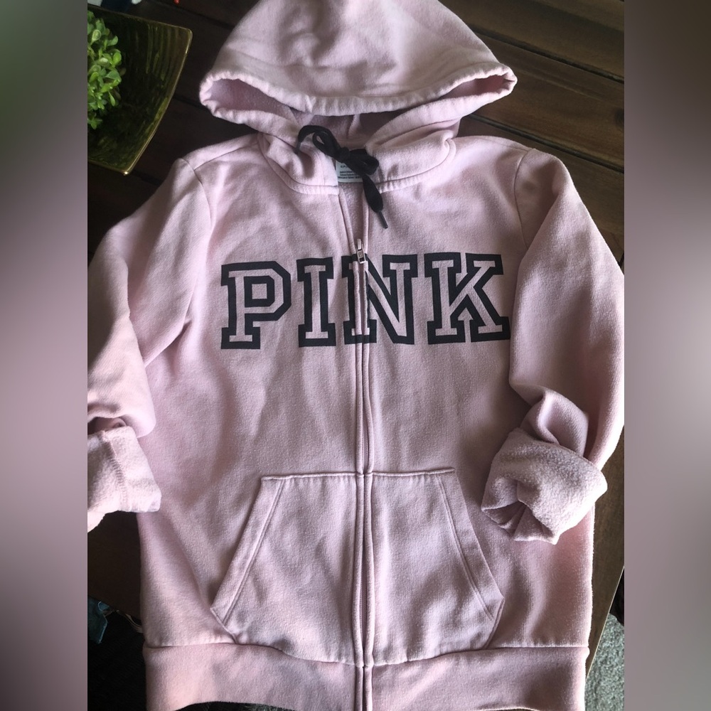 PINK Victoria's Secret Women's Pink Fleece Hoodie